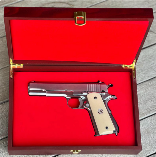Custom Rosewood 1911 Pistol Case