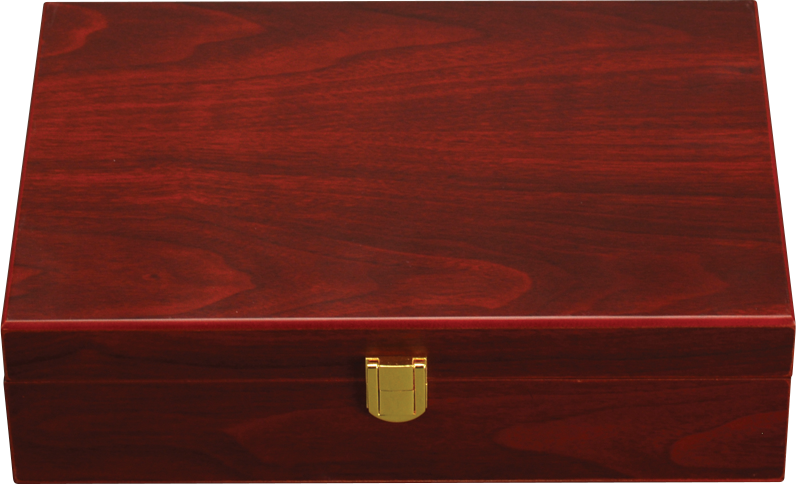 Rosewood Gun Box w/  Cut Foam